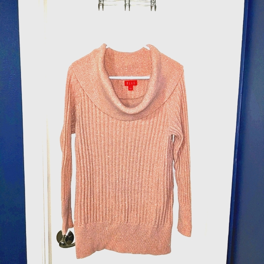 Shimmer Cowl Sweater - Elle